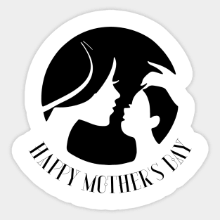 Mother and Daughter Sticker